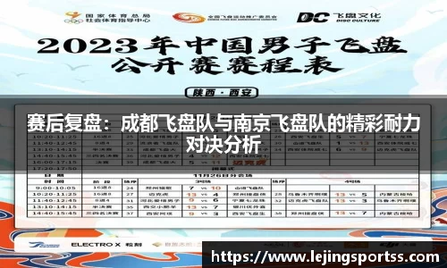 赛后复盘：成都飞盘队与南京飞盘队的精彩耐力对决分析
